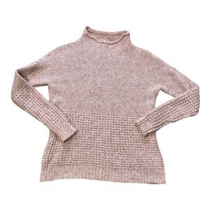 American Eagle Sweater Women’s XS Mock Neck Long Sleeve Mauve Casual